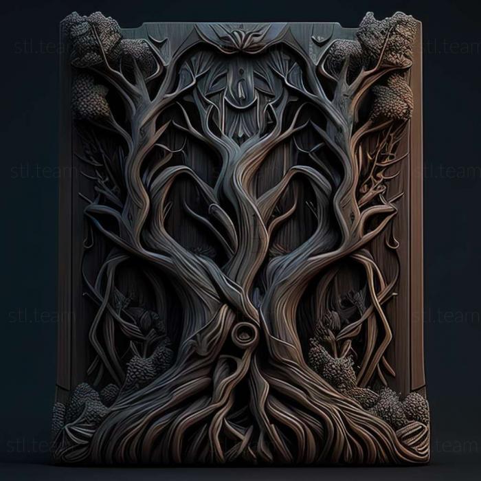 3D model The DarkeWoods 2 game (STL)